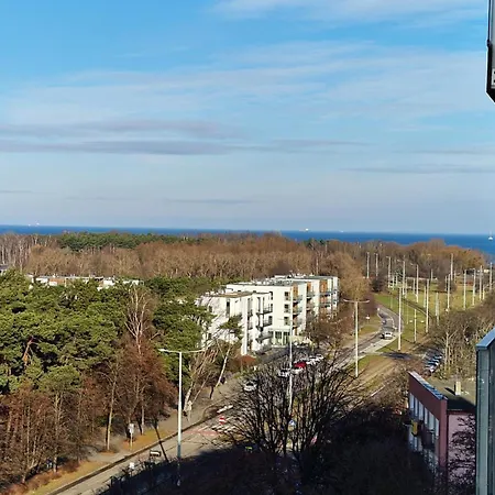 Baltica 904-panorama Gdanska I Widok Na Morze Apartment Danzig