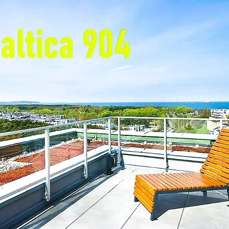 Baltica 904-panorama Gdanska I Widok Na Morze アパート